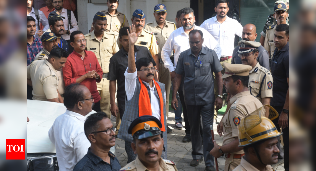 1. Shiv Sena MP Sanjay Raut arrested by ED after raid on house - Times ...