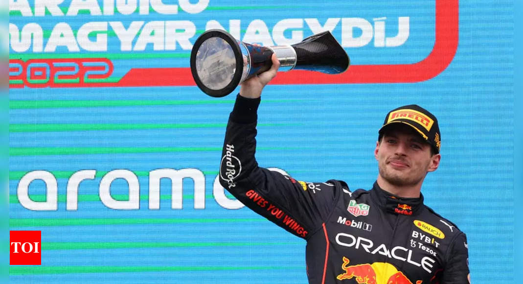Verstappen wins Hungarian Grand Prix to extend F1 title lead | Racing News – Times of India