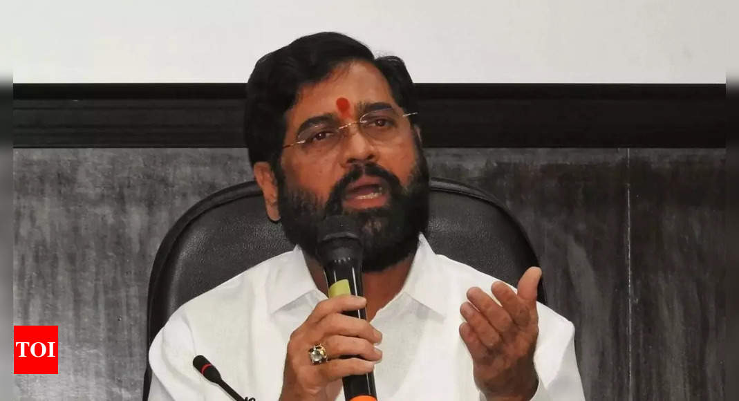 Issue of sharing Maharashtra CM’s post with BJP could have been resolved through talks in 2019: Eknath Shinde | India News – Times of India