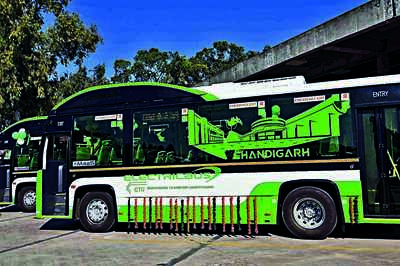 Chandigarh: In second phase, 40 new electric buses to run within city limits