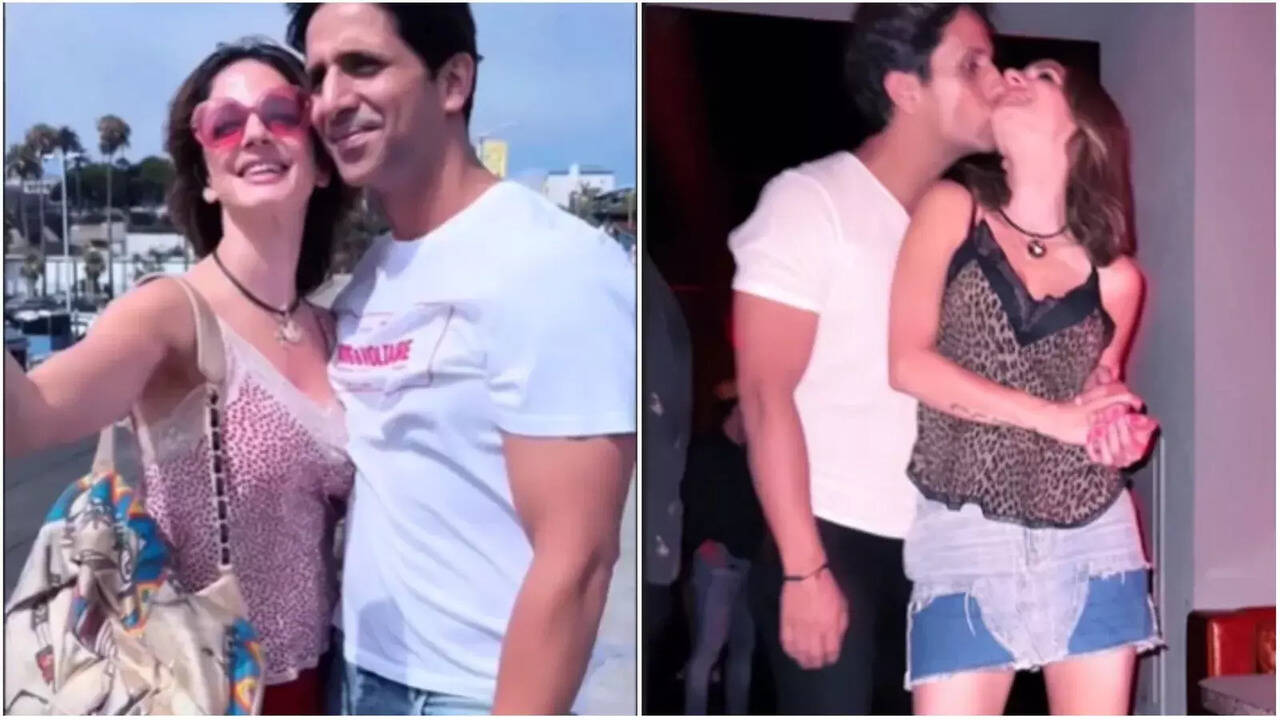 Sussanne Khan Kissing Video: Sussanne Khan shares a montage video from her  California trip featuring beau Arslan Goni, calls it best summer ever,  Preity Zinta reacts