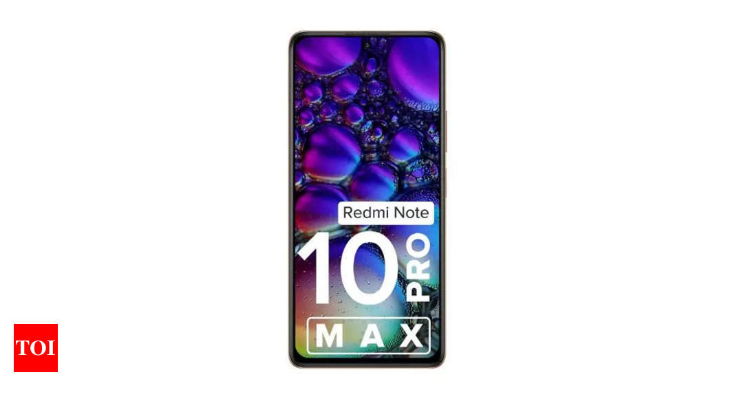 Redmi Note 10 Pro Max receives a price drop: New price, offers and offer – Times of India