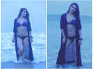 Photos: Namrata Malla poses at the beach in a stylish bikini