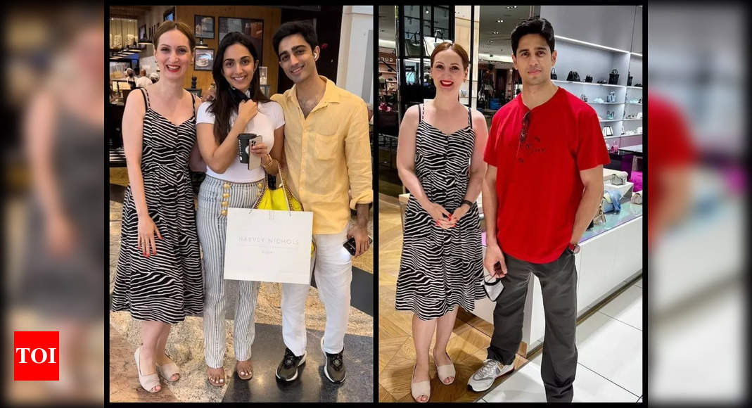 Kiara Advani goes shopping with rumoured beau Sidharth Malhotra and brother Mishaal in Dubai – see viral pictures – Times of India ►