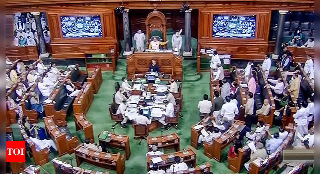 Lok Sabha revokes suspension of 4 Congress members | India News – Times of India