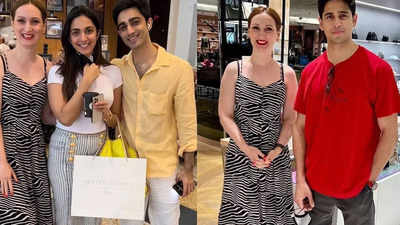 Kiara Advani and Sidharth Malhotra step out for shopping in Dubai; pictures surface on social media
