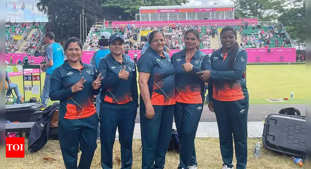 CWG 2022: Indian women ensure historic first medal in lawn bowls ‘fours’ format | Commonwealth Games 2022 News – Times of India