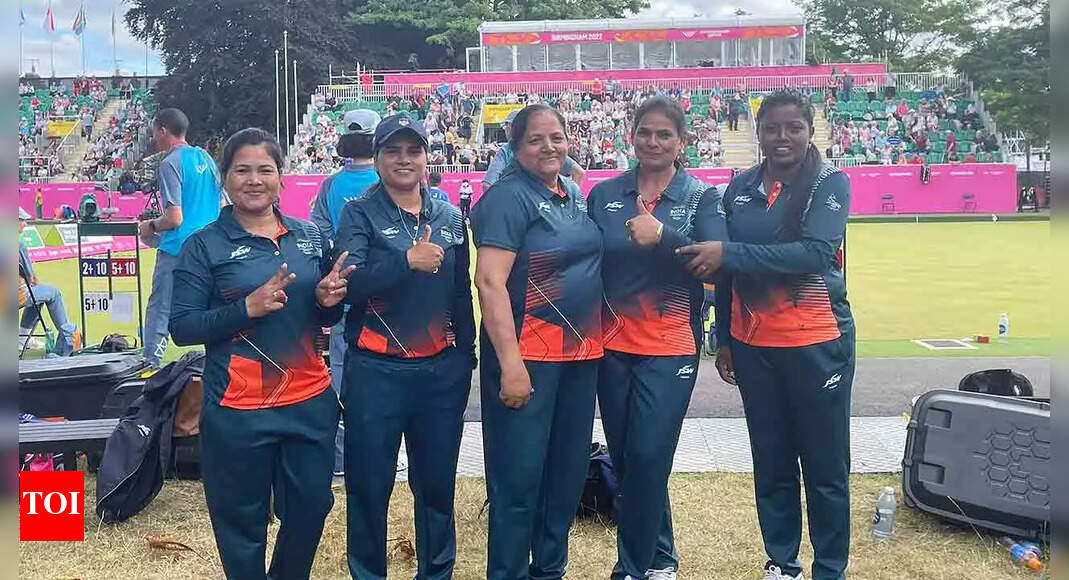 CWG 2022: Indian women ensure historic first medal in lawn bowls ‘fours’ format | Commonwealth Games 2022 News – Times of India