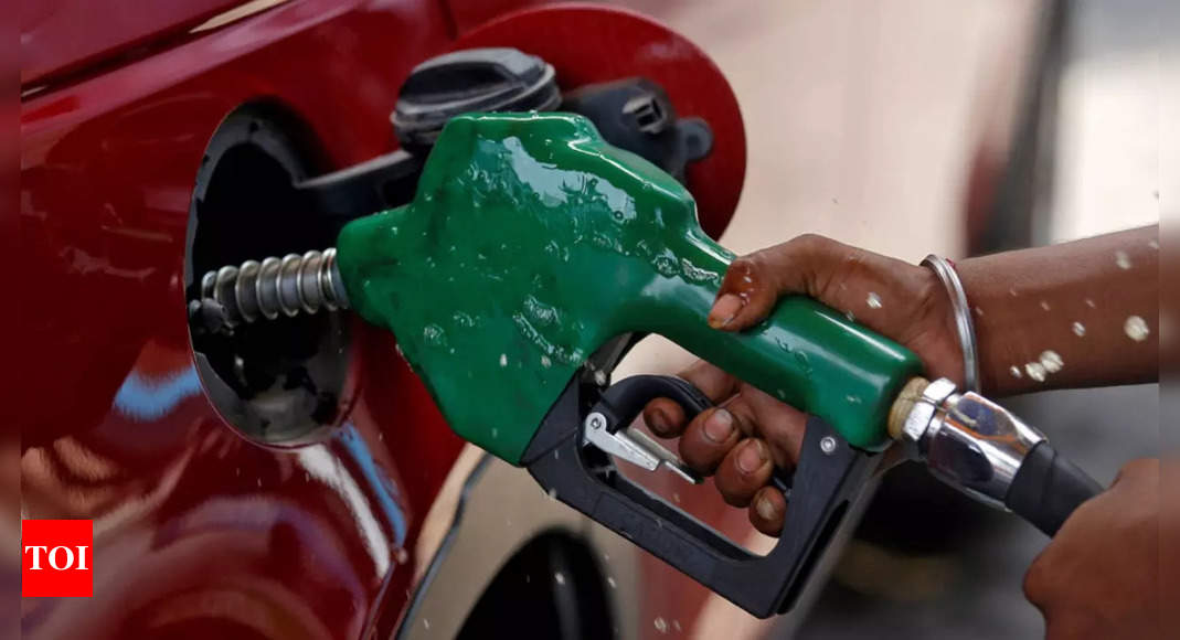Petrol, diesel sales fall in July as monsoon sets in – Times of India