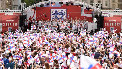England rejoices at women's historic Euro 2022 triumph