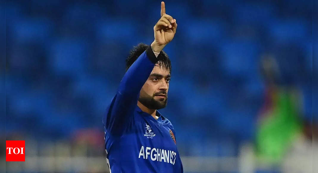 Ace spinner Rashid Khan part of Afghanistan squad for Ireland T20Is | Cricket News – Times of India