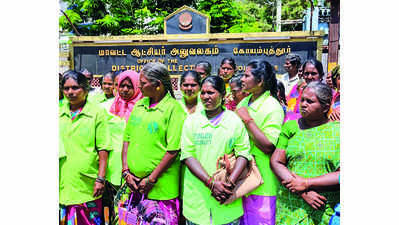 Sanitary workers seek salary hike