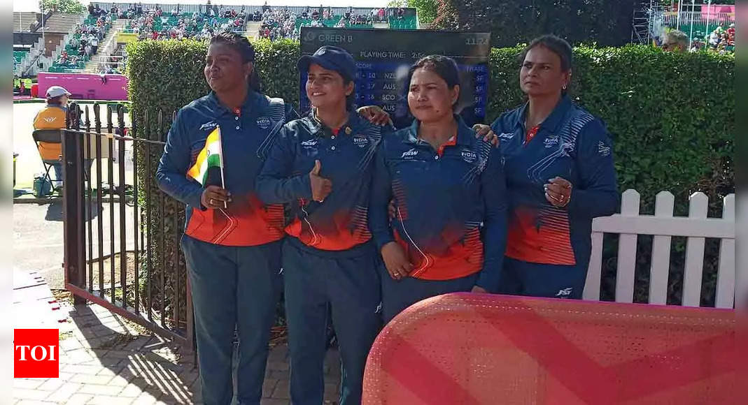 CWG 2022: Indian women’s team enter maiden lawn bowls final to ensure medal | Commonwealth Games 2022 News – Times of India