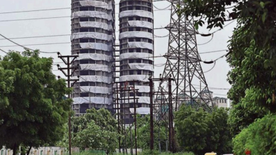 Noida: ‘Charging’ of twin towers on hold as CBRI studies reports