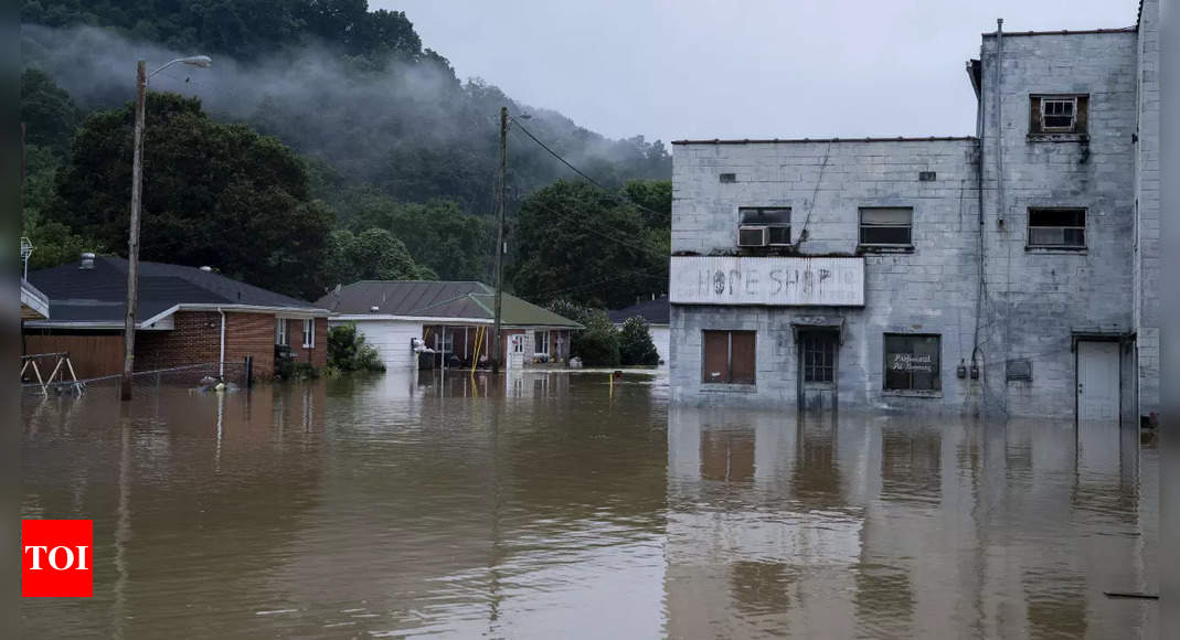 Death toll from Kentucky flooding rises to 37 – Times of India