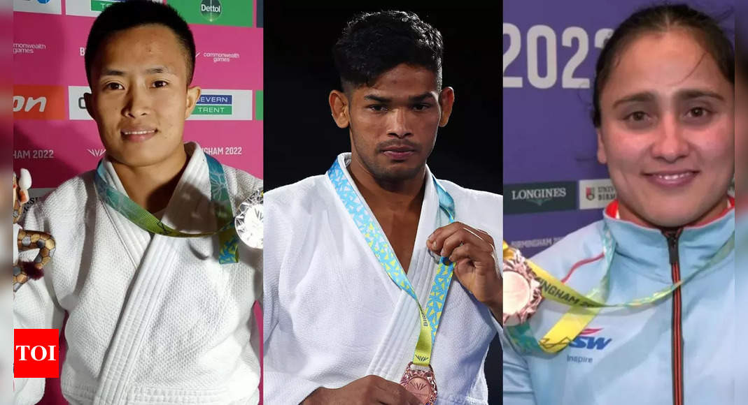 CWG 2022: India win medals in judo and weightlifting on Day 4, entry in finals of team events secured in badminton and table tennis | Commonwealth Games 2022 News – Times of India