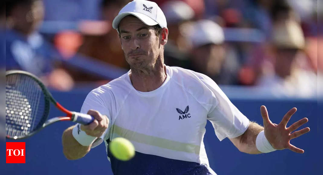 Andy Murray falls in Washington opener while Simona Halep, Jessica Pegula win | Tennis News – Times of India