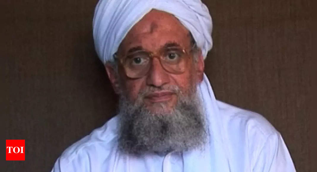 Haqqani network tried to conceal al-Qaida leader Ayman al-Zawahiri was at safe house in Kabul: Report – Times of India