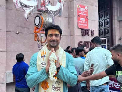 Actor-Dance Dance Junior Season 3 judge Dev visits Varanasi