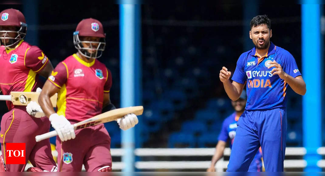 India vs West Indies: India captain Rohit Sharma defends Avesh Khan gamble in Windies defeat | Cricket News – Times of India