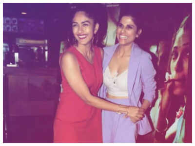 Sai Tamhankar wishes Mrunal Thakur on her birthday with an adorable post