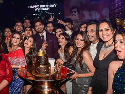 In Pics! Avinash Mukherjee’s rocking birthday bash, actor says he wanted to make his 25th birthday special