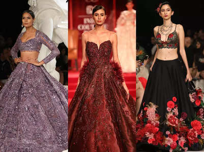 Best lehengas, gowns spotted at ICW 2022