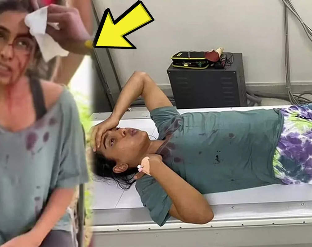 
Video of actress Samyuktha Hegde's freak accident goes viral, netizens get shocked
