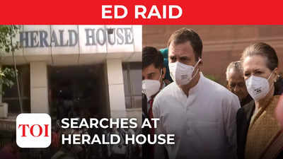 Enforcement Directorate raids offices of National Herald newspaper