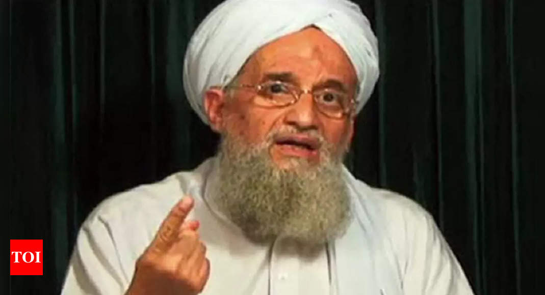 Al-Qaida’s Zawahiri survived harsh mountains, killed in posh Kabul locality – Times of India