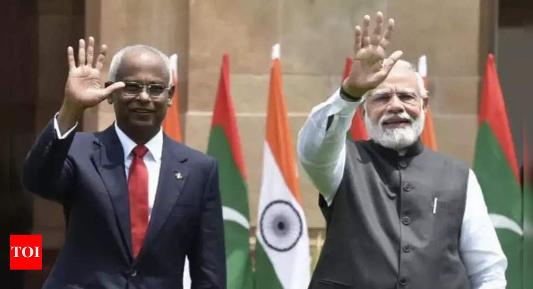 Solih: PM Modi Holds Talks With Visiting Maldivian President Solih ...