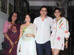 Genelia Deshmukh stuns in a white dress at the wrap-up party of Trial Period