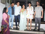 Genelia Deshmukh stuns in a white dress at the wrap-up party of Trial Period