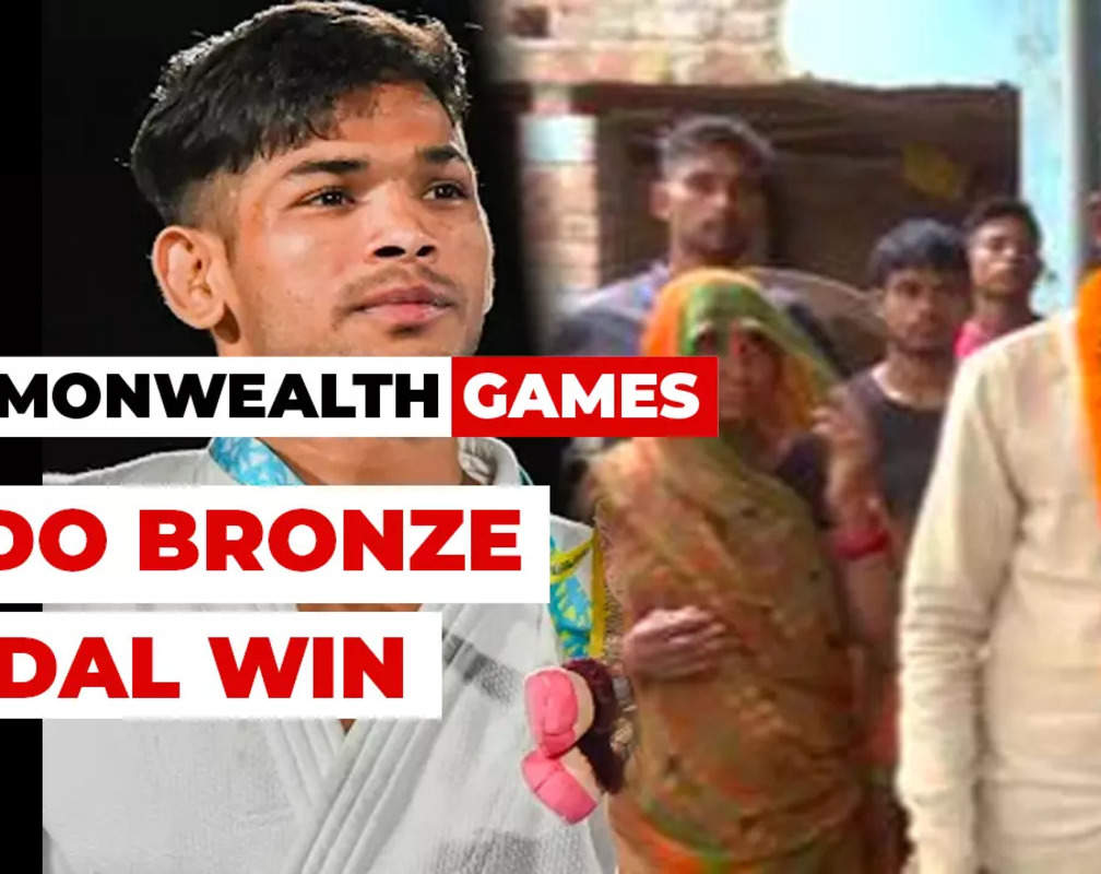 
CWG 2022: Celebrations at Vijay Yadav’s home in Varanasi after winning bronze in Judo men’s
