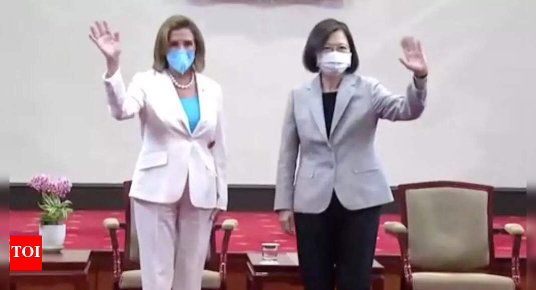 Live: US House Speaker Pelosi lands in Taiwan; Chinese warplanes take to skies