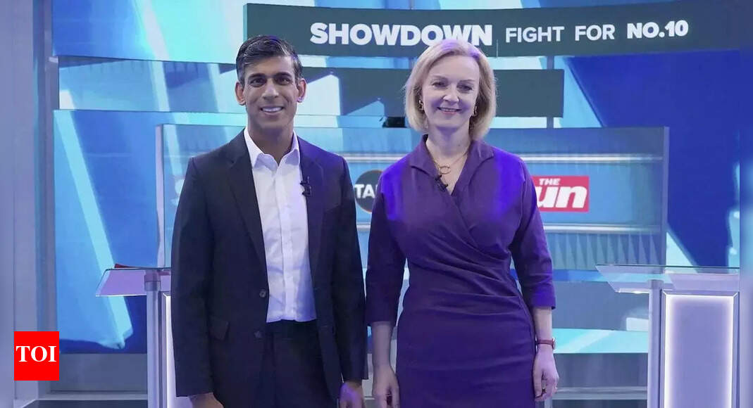 Rishi Sunak still favourite as Liz Truss leads Conservative polls – Times of India