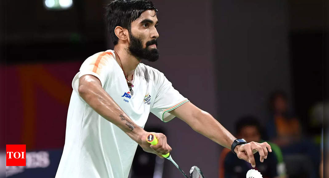 CWG 2022: Kidambi Srikanth falters as India settle for silver in mixed team badminton event | Commonwealth Games 2022 News – Times of India