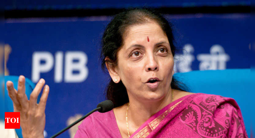 3.5 lakh crore raised as cess in 2021-2022 & spent through states: Nirmala – Times of India