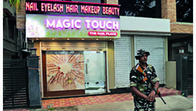 ED raids flats, nail salons to nail Arpita and Partha