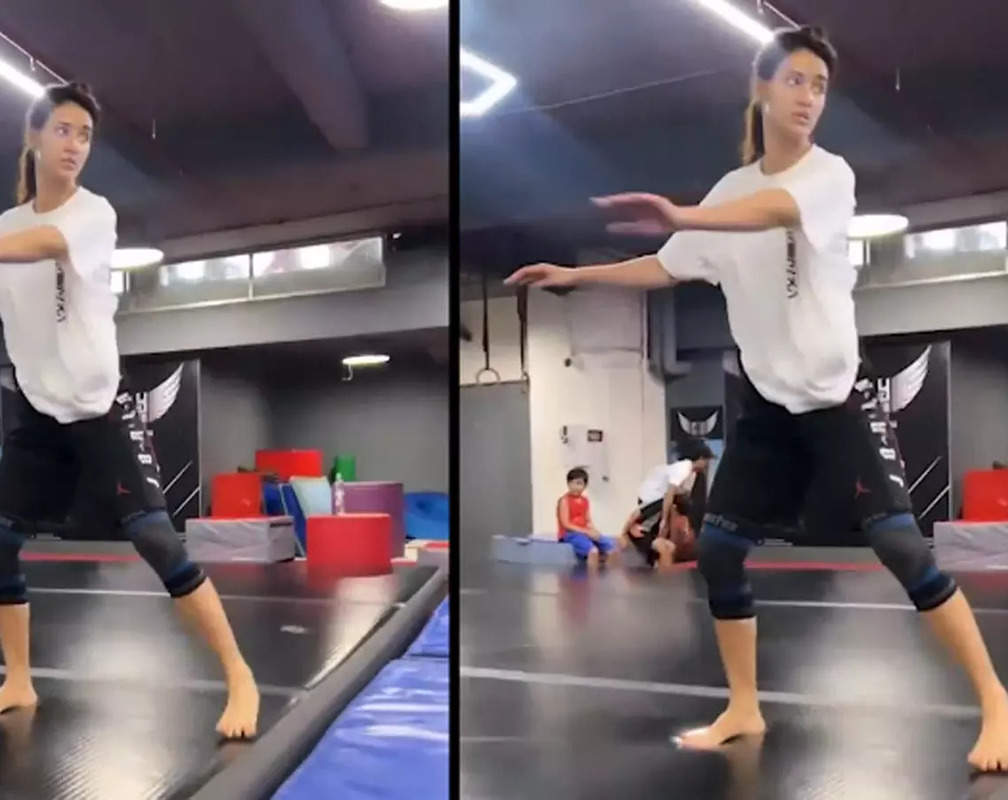 
Disha Patani posts video of 'trying some B-twist' while working out; here's how Tiger Shroff and her mother reacted
