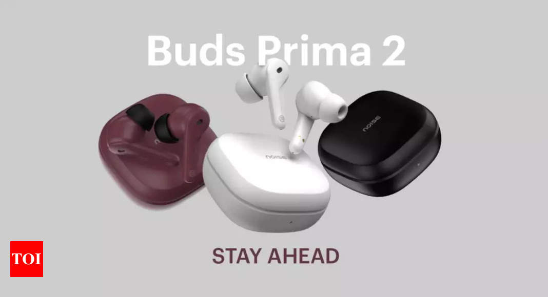 Noise launched Buds Prima 2 with 50-hour playtime, priced at Rs 1,299 – Times of India