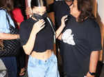 Suhana Khan flaunts her toned midriff in a crop top in these new pictures from her dinner outing with Agastya Nanda