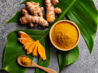 Turmeric helps in weight loss but there are side effects