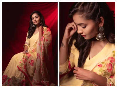 Hruta Durgule on Instagram: “Best thing a woman can wear is, Saree..!  Beauty : @hruta12 PC : @deepali_td MUA … | Grace beauty, Beauty girl,  Beautiful indian actress