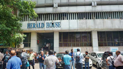 National Herald case: ED seals Young Indian Ltd's office in Delhi; security  stepped up near Congress HQ | India News - Times of India