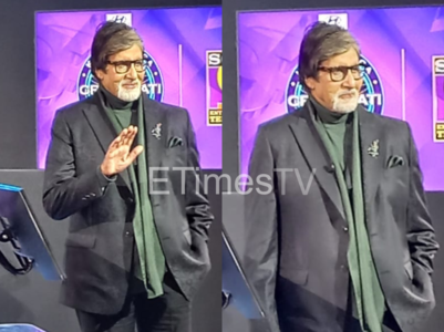 KBC14: Big B is happy to feel normal on sets