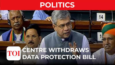 Centre withdraws Personal Data Protection Bill, 2019; to present new legislation