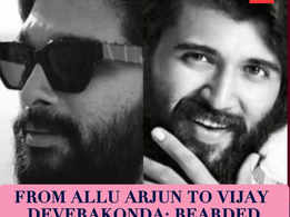 
From Allu Arjun to Vijay Deverakonda- Bearded boys of South Indian cinema

