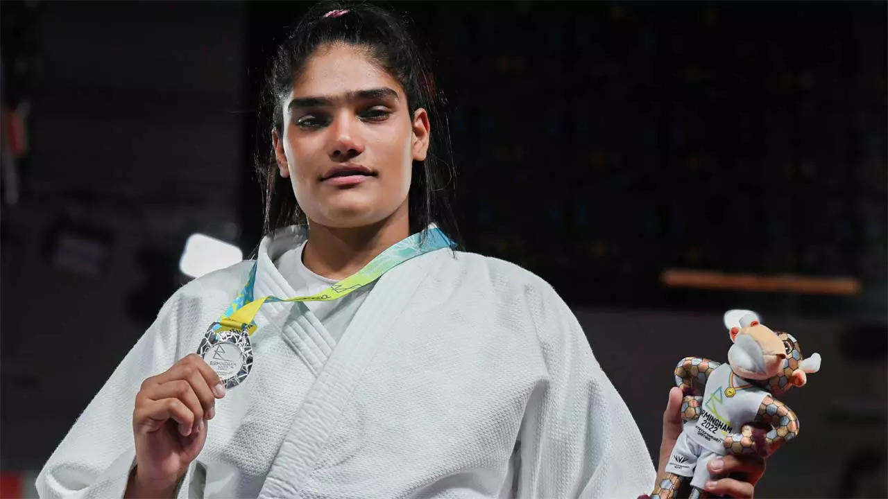 CWG 2022: Tulika Maan wins silver in women's 78kg judo event | Commonwealth  Games 2022 News - Times of India