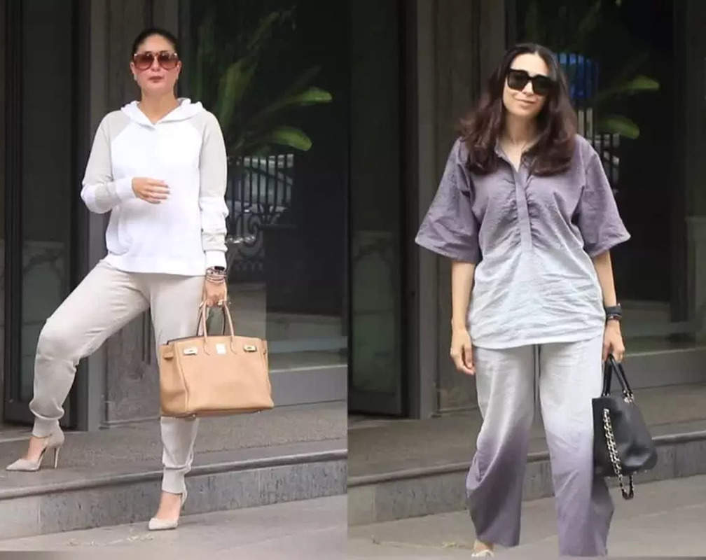 
Iconic Kapoor sisters Karisma and Kareena raise fashion bar with their outfits
